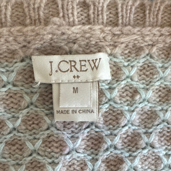 J. Crew Tan Striped Sweater - Picture 2 of 7